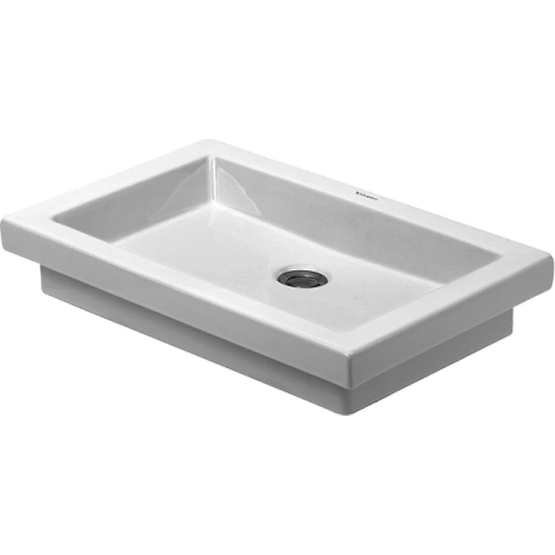 Duravit 2nd Floor Nedfældningshåndvask 580x415 mm Hvid