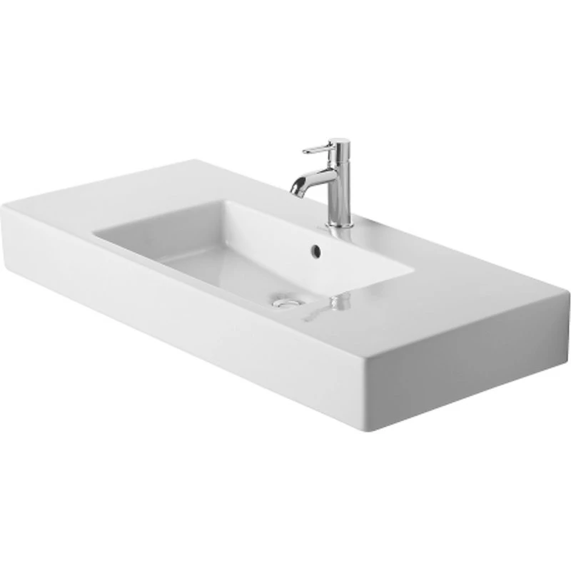 Duravit Vero bordvask 1050x490 mm med Wondergliss, hvid