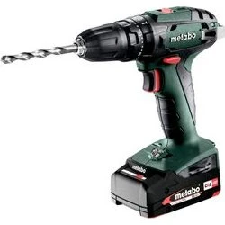 Metabo SB 18 Akku-slagboremaskine 18V 2x2,0Ah m/oplader og metaBOX