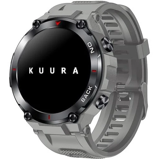Kuura Sport S5 GPS V3 smartwatch, grå