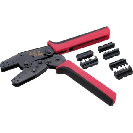 Universalpressetang Click'n'Crimp med 3 indsatse