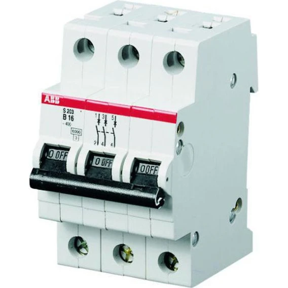 ABB Automatsikring 3-polet D50 50A S203-D50