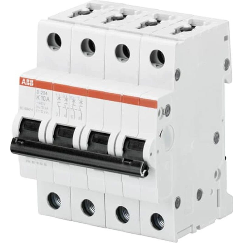 ABB Automatsikring S204-K0,5 4-polet 0,5A