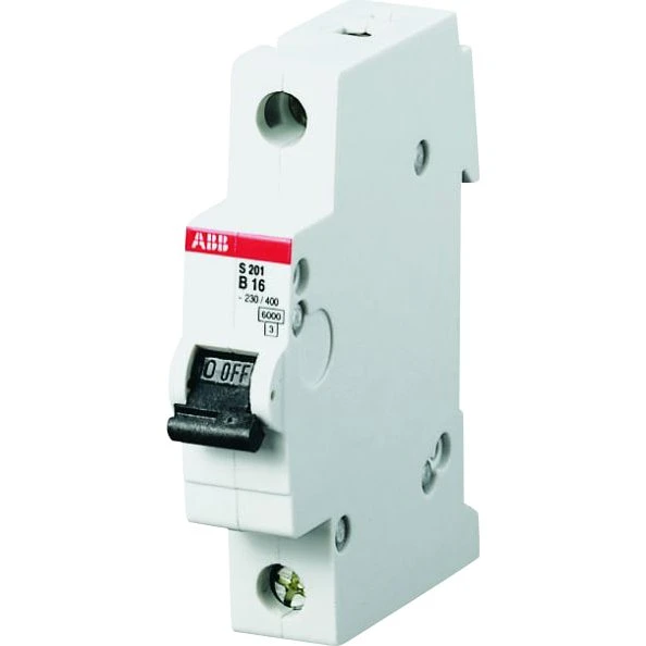 ABB Automatsikring 1P C 16A S201-C16 6kA