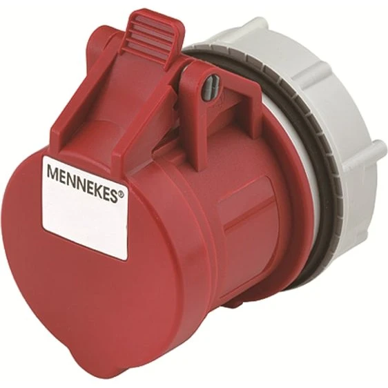 Mennekes CEE udtag 16A 5-pol 400V IP44 6H ø61mm