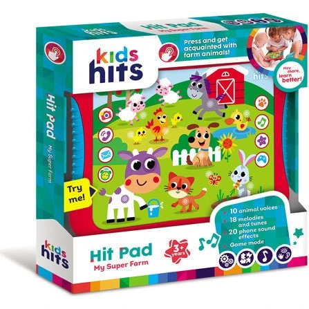 Kids Hits Touchpad Farm - Elektronisk læringslegetøj
