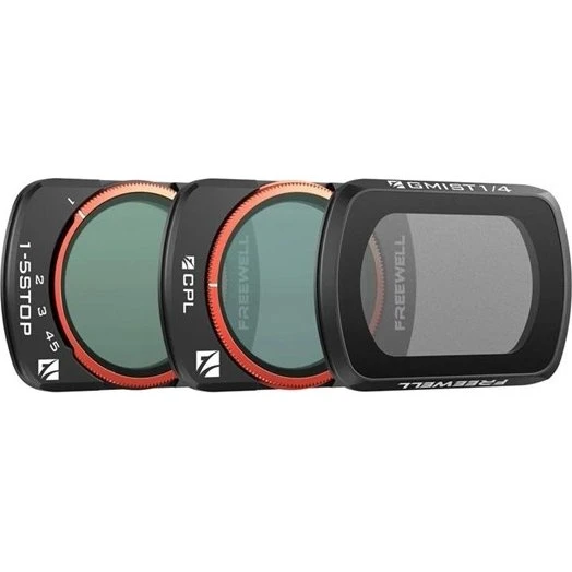 Freewell Xtra Muse Filter Set til DJI Osmo Pocket 4/3