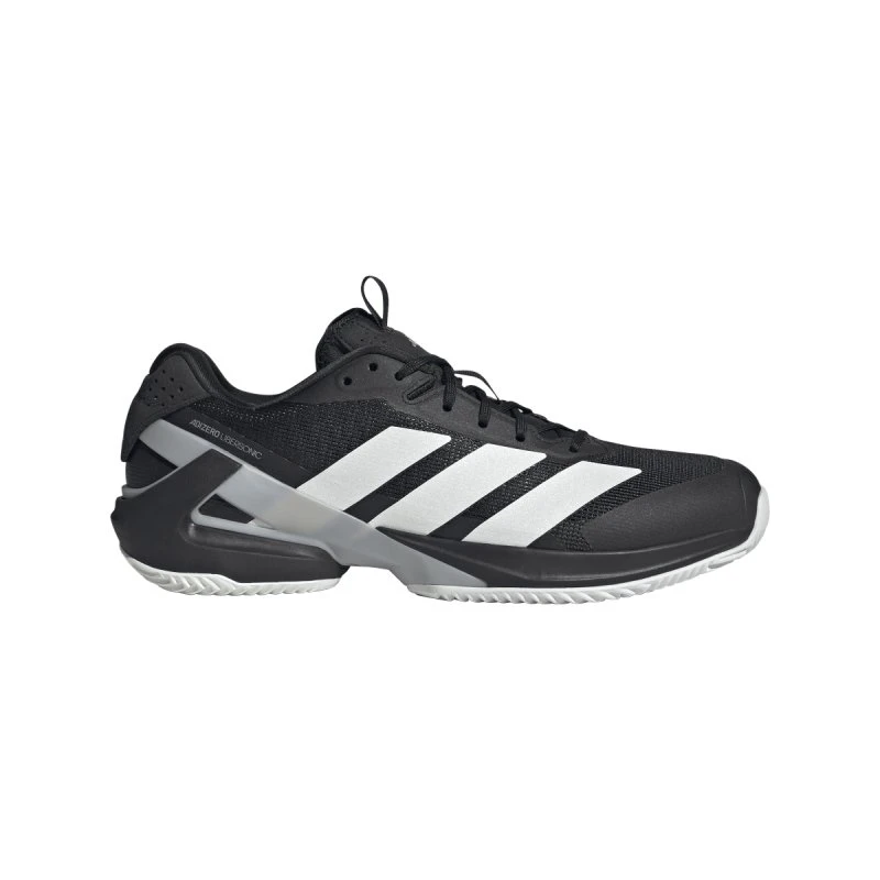 Adidas Adizero Ubersonic 5 Clay - Core Black/Zero Metallic - 41 1/3