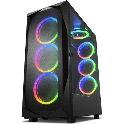 Sharkoon REV300 RGB Tower (Hvid)
