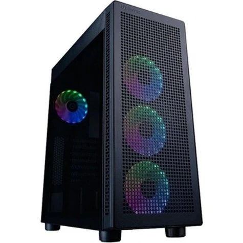 Hiditec H1 AIR ATX Midi-Tower – Sort med ARGB