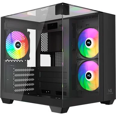 Nordic Gaming Frigg RGB Tårn M-ATX (Sort)