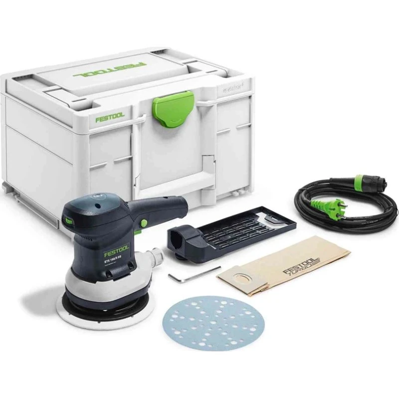 Festool ETS 150/5 EQ-Plus excentersliber 5 mm i Systainer