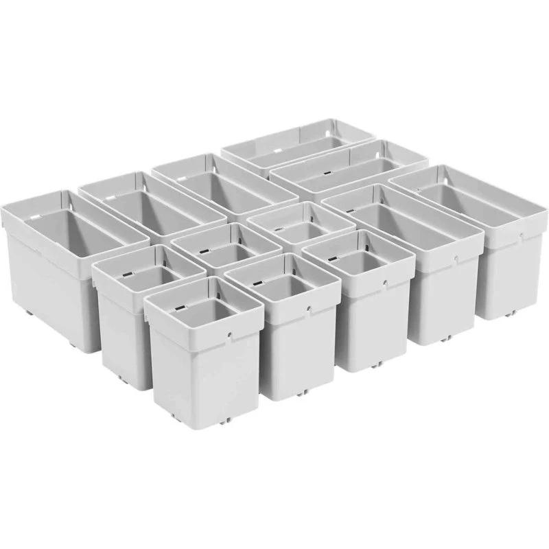 Festool Kunststofbeholdere 50x50/50x100x68 – 13 stk