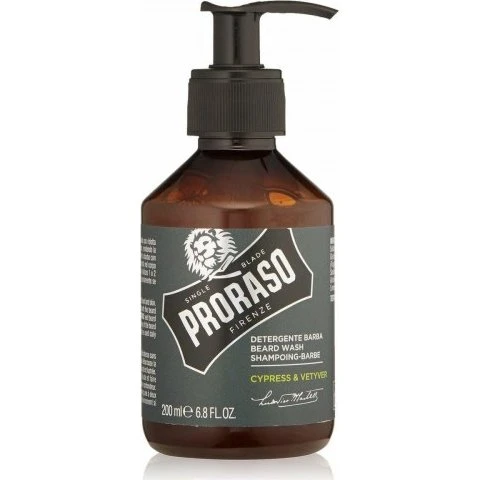 Proraso Skægshampoo Cypress & Vetiver 200 ml