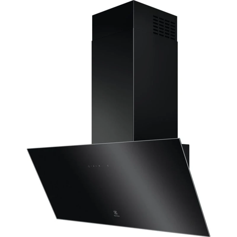 Electrolux LFV439K Væghængt emhætte i sort glas, 90 cm