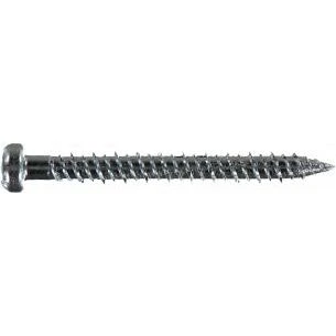6,3x60 Betonskrue Panhoved TX Elforzinket