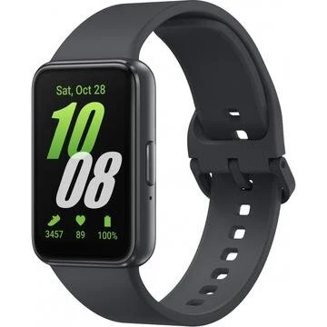 Samsung Galaxy Fit3 SM-R390NZAAEUE – Grå, 1,6-tommers AMOLED