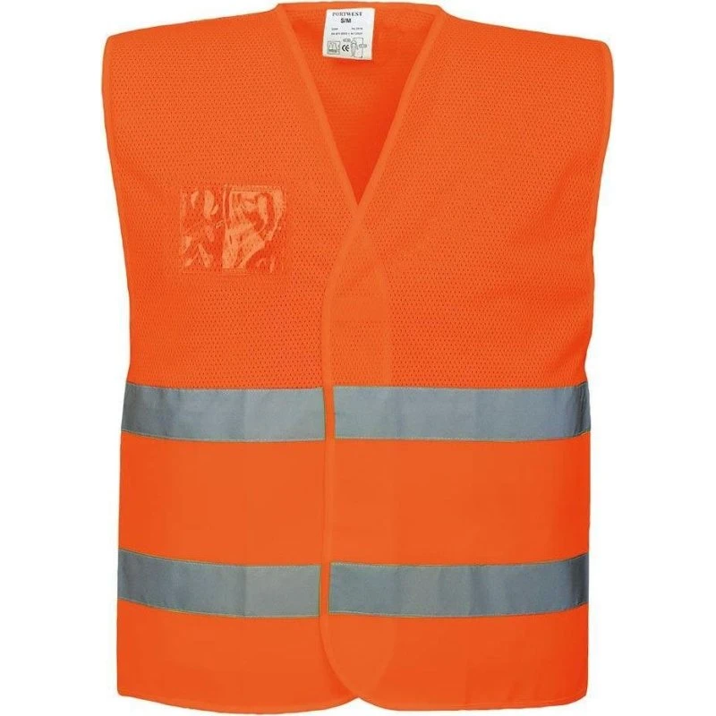 Portwest C494 Hi-Vis Mesh Vest - Orange