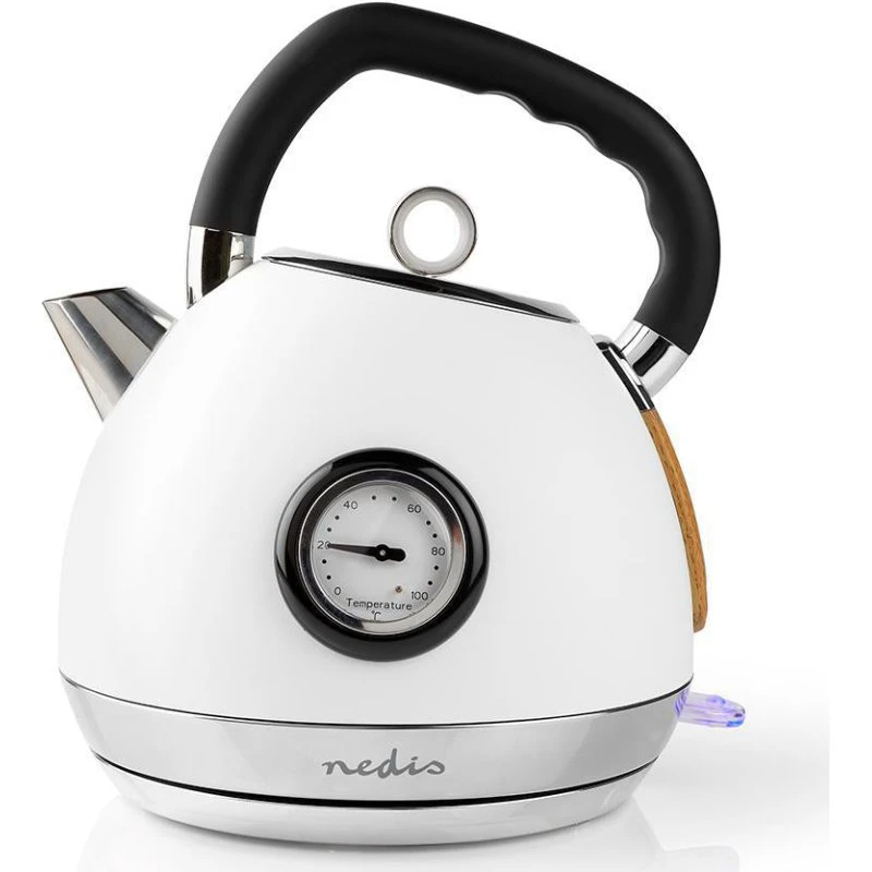 Nedis KAWK530EWT Elkedel - Hvid, 1.8L