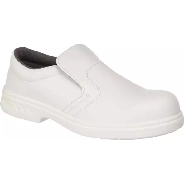 Portwest FW81 Steelite Slip-On Sikkerhedssko S2, Hvid