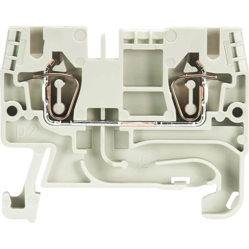 WKFN 2,5/35 Gennemgangsklemme, Grå, 2,5mm² med TS35-fod