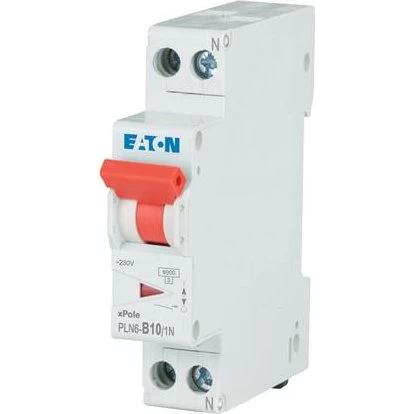 Eaton Automatsikring B10A 1P+N 6kA 1M