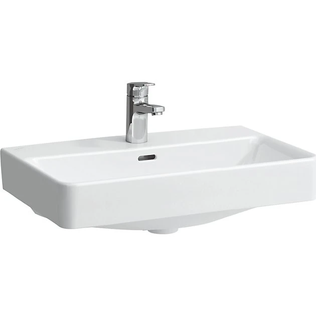 Laufen Pro S håndvask 600x380mm hvid porcelæn uden hanehul