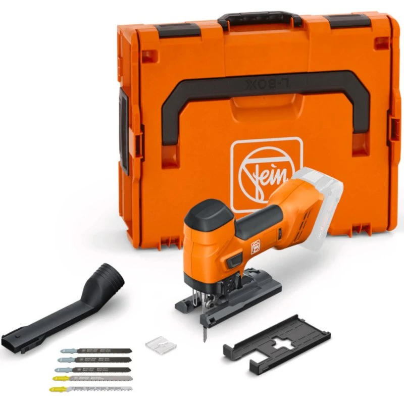 Fein F-IRON JIG 26 AS Akku Stiksav 18V med Kuffert