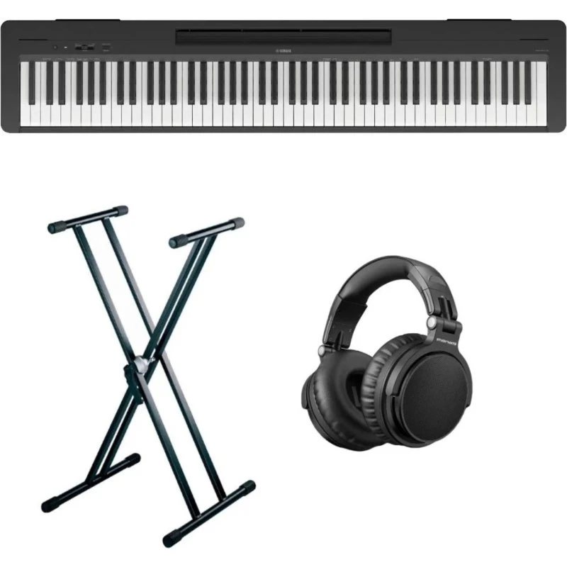 Yamaha P-145 digitalpiano, sort