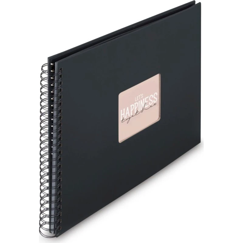 Hama Fine Art Spiral Fotoalbum, 36x32cm, 50 sorte sider