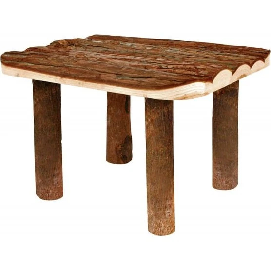 Trixie Naturligt Barktræ Skjul og Platform til Smådyr 30x22x25cm
