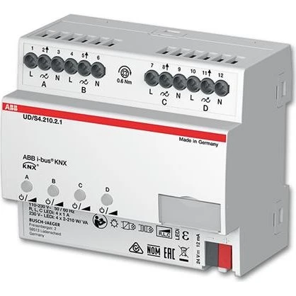 ABB Lysdæmper ud/s4.210.2.1 KNX 4-kanal