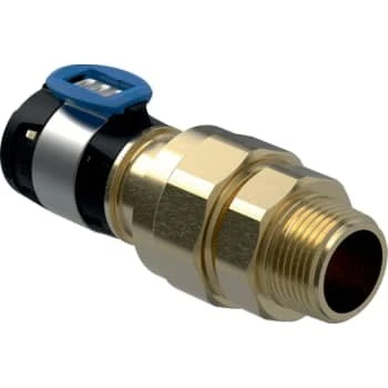 Geberit FlowFit Union 25mm x 3/4" x 1" blyfri siliciumbronze