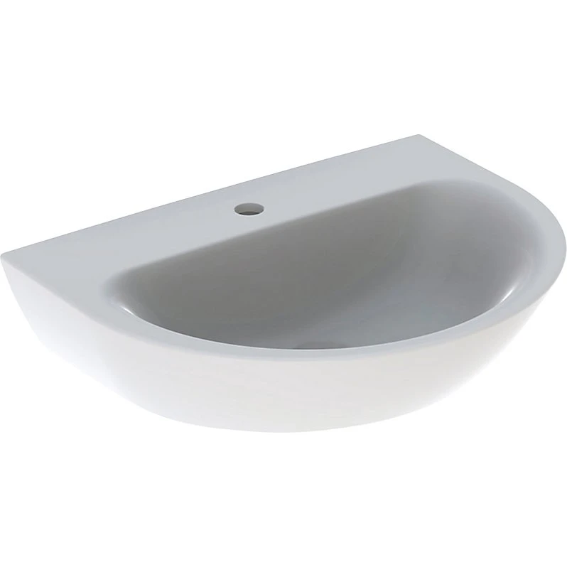 Geberit Renova håndvask 650x500x190mm hvid med KeraTect
