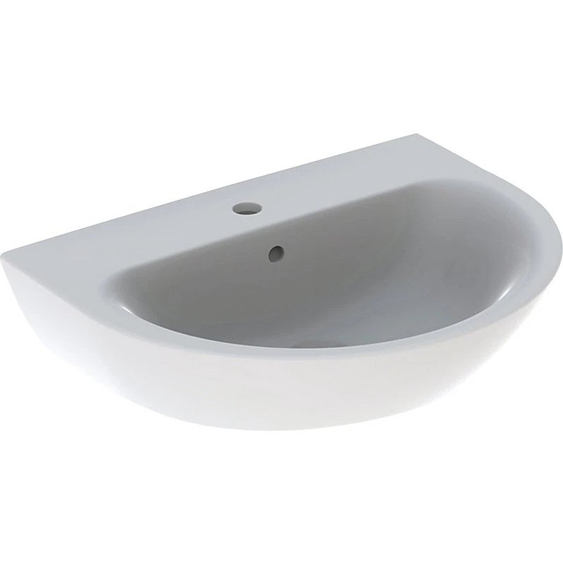 Geberit Renova håndvask 650x500x190mm hvid med KeraTect