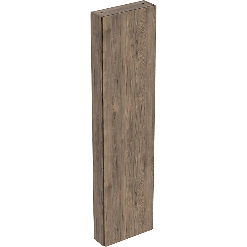 Geberit iCon Højskab med spejl - Nøddetræ Hickory 45x15x180 cm