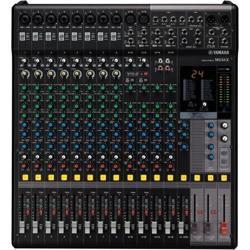 Yamaha MG16X 16-kanals analog mixer med 24 SPX-effekter