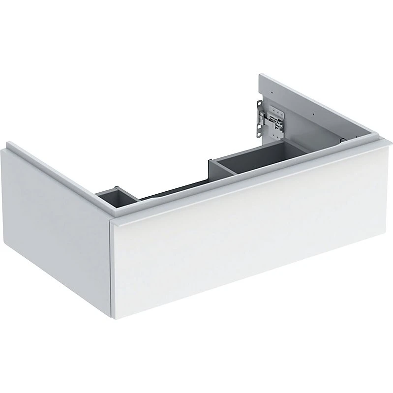 Geberit Icon vaskeskab 740x476x247mm 1 skuffe hvid højglans