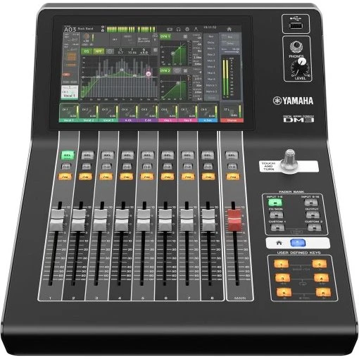 Yamaha DM3 Standard digital mixer 16+1, 18x18 USB, 9" touch