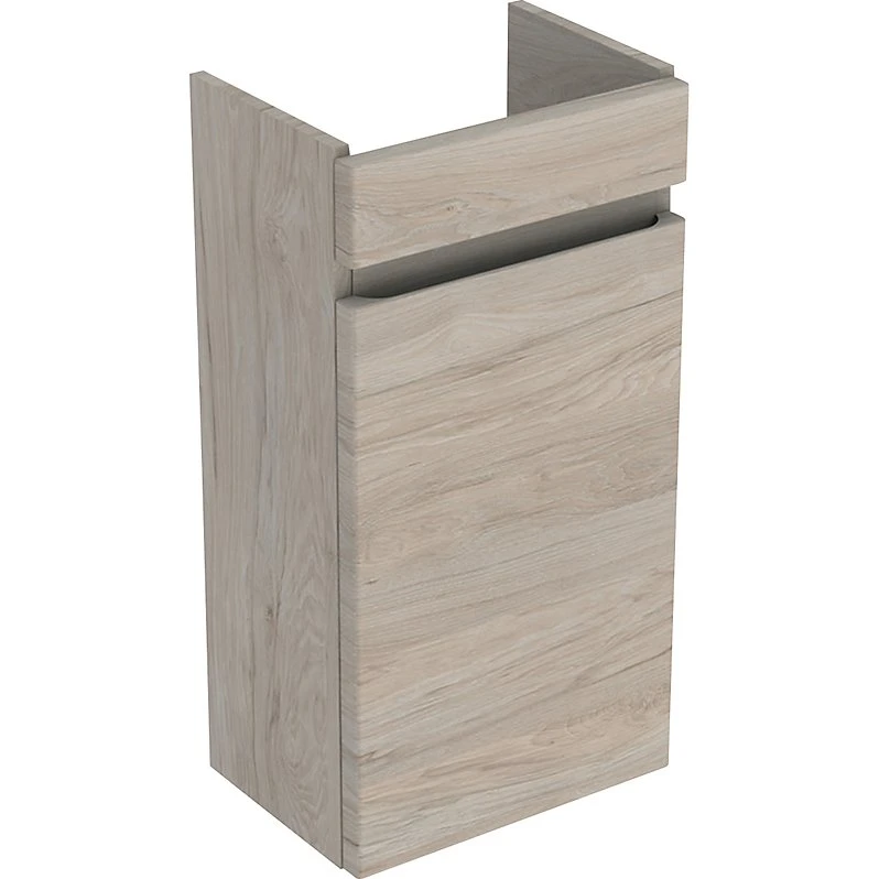 Geberit Renova Plan vaskeskab 310x220x605mm - Lys Nøddetræ Hickory