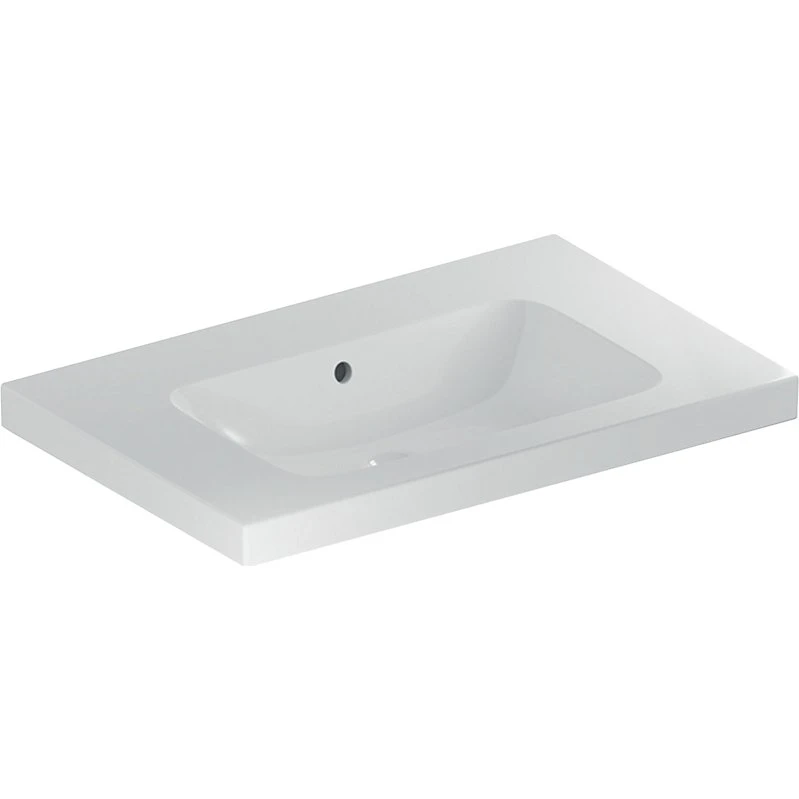 Geberit Icon Light håndvask 750x480mm hvid med KeraTect