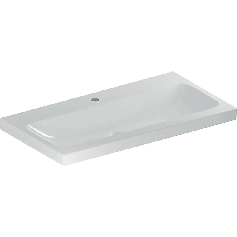 Geberit Icon Light håndvask 900x480mm hvid med KeraTect