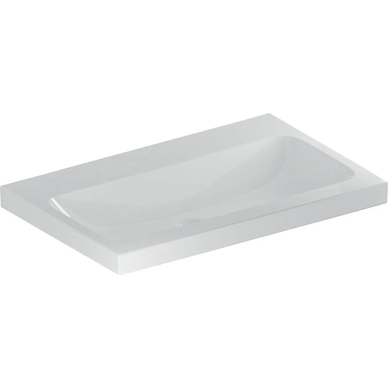 Geberit Icon Light håndvask 750x480mm hvid med KeraTect
