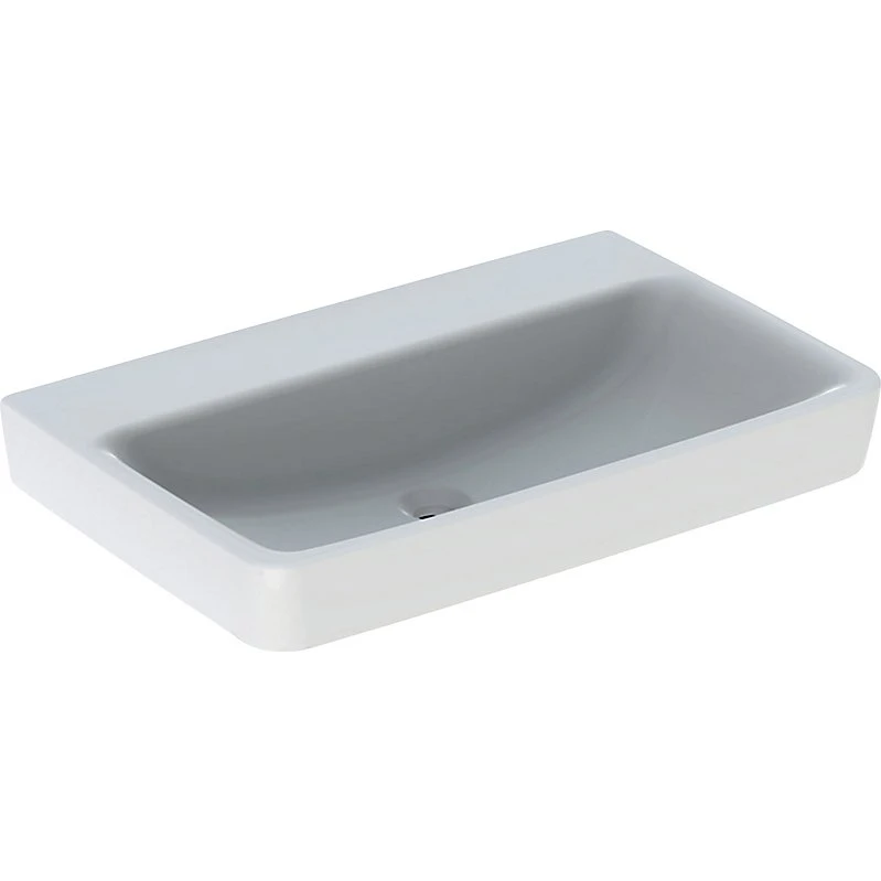 Geberit Renova Plan håndvask 750x480x185mm hvid KeraTect
