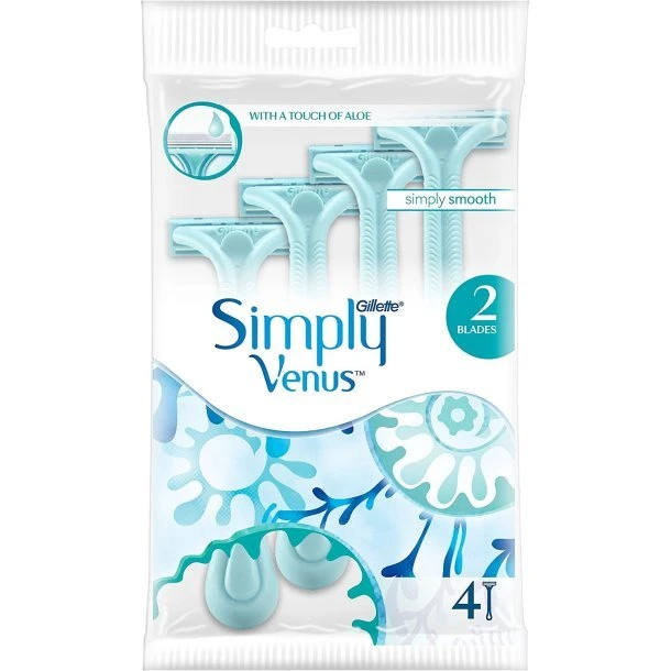 Gillette Simply Venus 2 engangsskrabere 4-pak