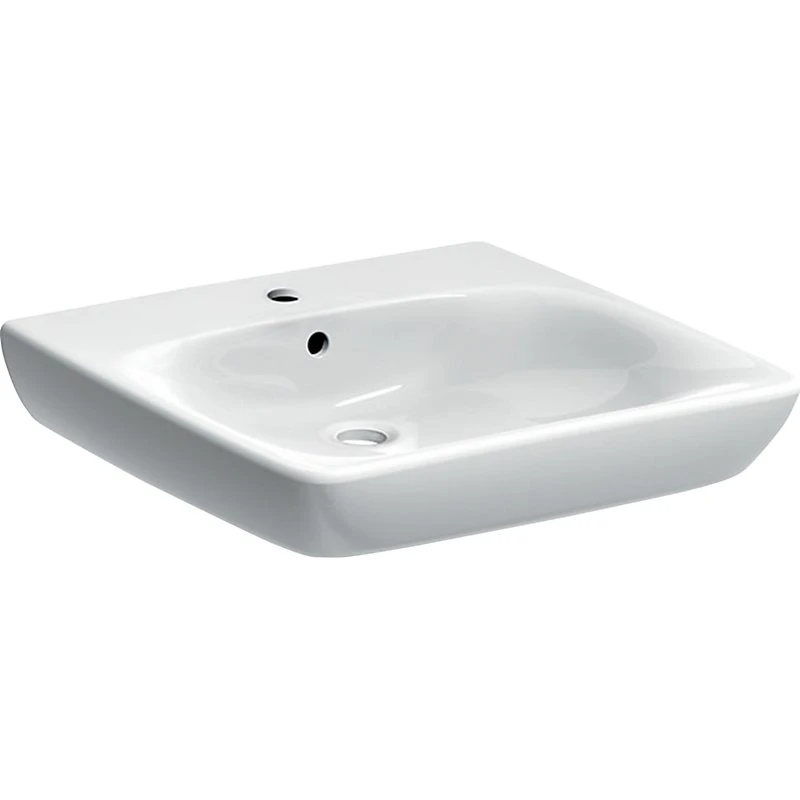 Geberit Renova Comfort håndvask hvid 60x55 cm med KeraTect