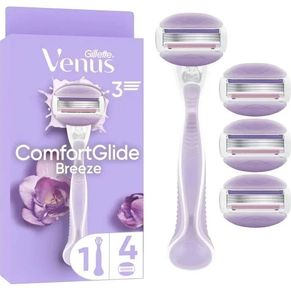 Gillette Venus ComfortGlide Breeze - 4 stk. barberblade