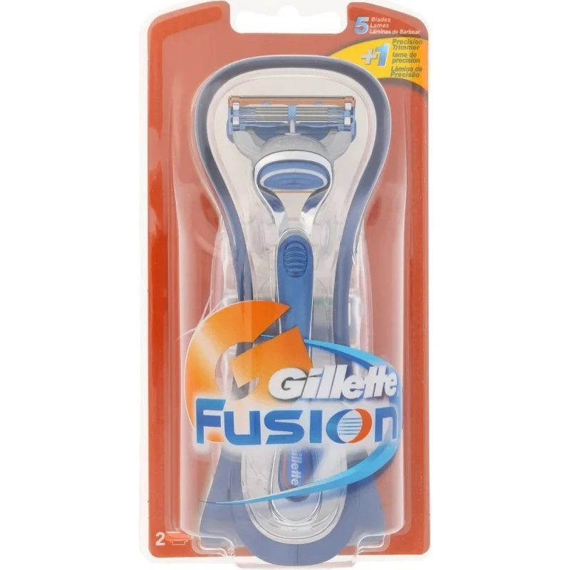 Gillette Fusion barberhøvel inkl. 2 blade