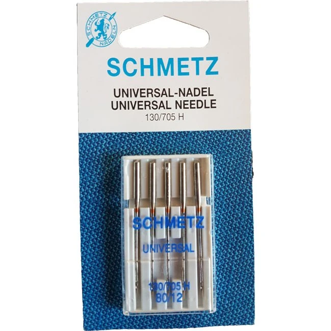 Schmetz Universal Symaskinål 80/12 (5 stk) - 130/705H