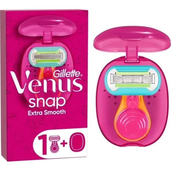 Gillette Venus Extra Smooth Snap mini - 5-blads + 1 blad